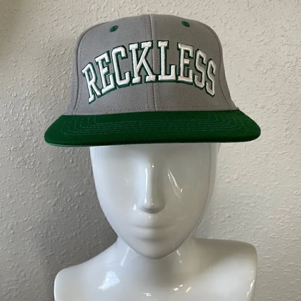 Reckless Adjustable Snap Back Cap EUC